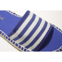 Wild silk mule espadrille