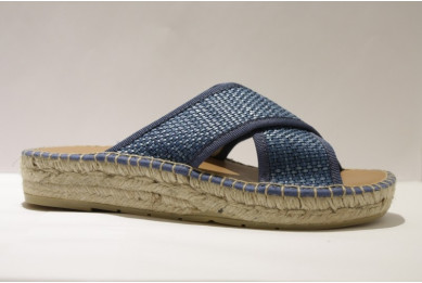 Espadrille mule "Rafia"