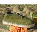 Boots espadrille nubuck