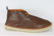 Boots espadrille cuir