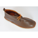 Boots espadrille cuir
