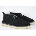 Nubuck boots espadrille