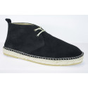 Nubuck boots espadrille