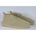 Boots espadrille nubuck
