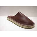 Slippers leather Espadrille