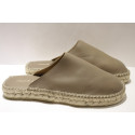 Slippers leather Espadrille