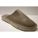 Slippers leather Espadrille