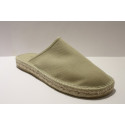 Slippers coton espadrille