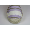 Striped Traditional hand sewn Espadrille 