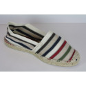 Striped Traditional hand sewn Espadrille 