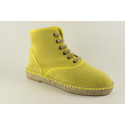 Espadrille Nubuck Leather Boots