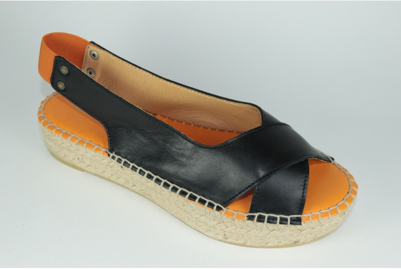 Espadrille Sling back plateforme