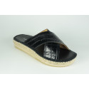 espadrille mule criss cross