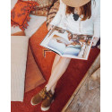 Wedges Sneakers Espadrilles in Leather