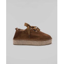 Wedges Sneakers Espadrilles in Leather