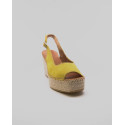 Espadrille compensée bride arrière