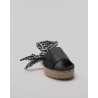 Espadrille plateforme foulard vichy