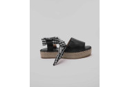 Espadrille plateforme foulard vichy