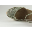 Espadrille dentelle avec boucle