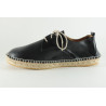 Espadrille homme derbies en cuir