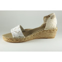 Women espadrille with lace