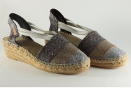 Espadrille femme Paillette tricolore