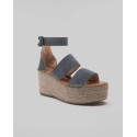Espadrille spartiate plateforme