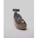 Espadrille spartiate plateforme