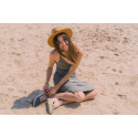 Espadrille compensée Valencienne avec fermeture à boucle