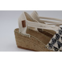 Espadrille Tweed and bands