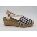 Espadrille Tweed and bands