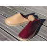 Mule cuir  fermé